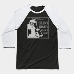 Silent Night Deadly Night Ad Baseball T-Shirt